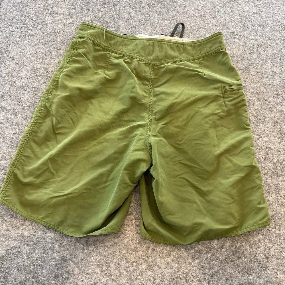 Patagonia Men’s Board Shorts Olive Green Size 32
